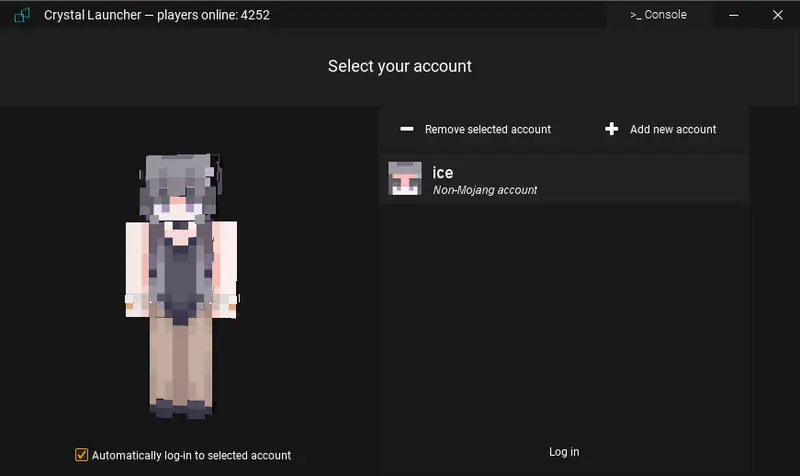 ice Profile Crystal Launcher