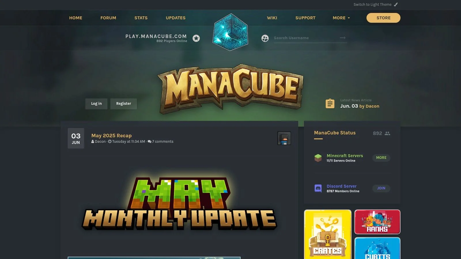 ManaCube SkyBlock