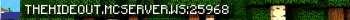 thehideout.mcserver.ws Live Banner Small