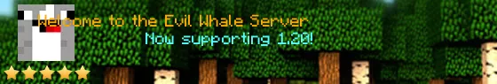 minecraft.evilwhale.nl Live Banner