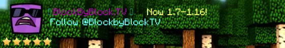 mc.blockbyblock.tv Live Banner