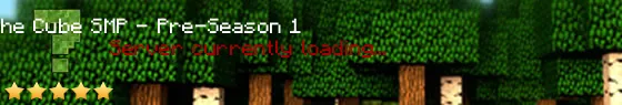 survival.thecubesmp.co.uk Live Banner