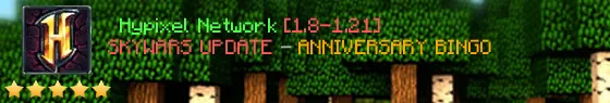 Hypixel Live Banner