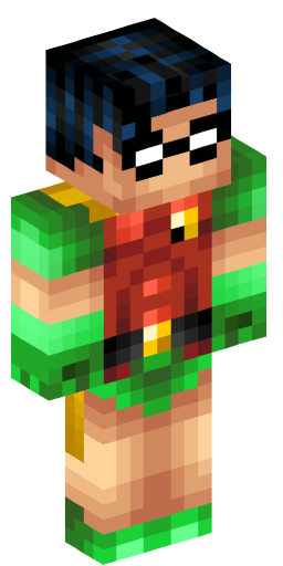 Robin Minecraft Skin Preview on Minecraft.Co.Com