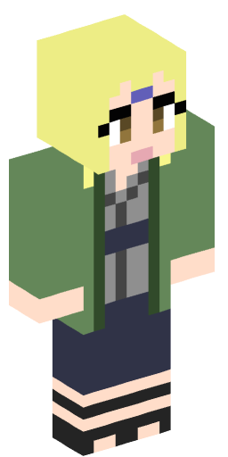 Tsunade Minecraft Skin Preview on Minecraft.Co.Com