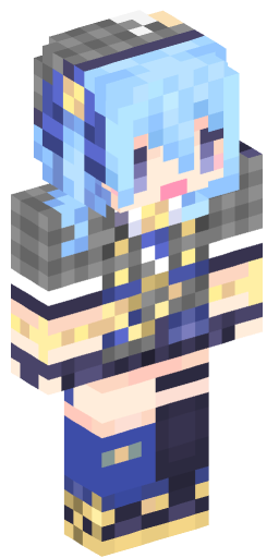 Hoshimachi_Suise Minecraft Skin Preview on Minecraft.Co.Com