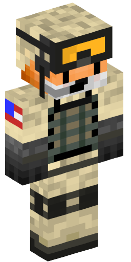 REDFOX Minecraft Skin Preview on Minecraft.Co.Com