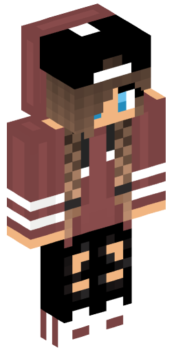 frozen_girl Minecraft Skin Preview on Minecraft.Co.Com