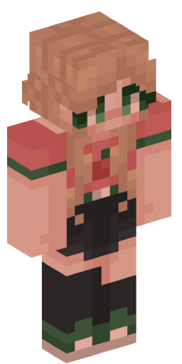 Strawberry Minecraft Skin Preview on Minecraft.Co.Com