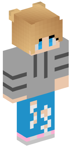 SharkGirl2017 Minecraft Skin Preview on Minecraft.Co.Com