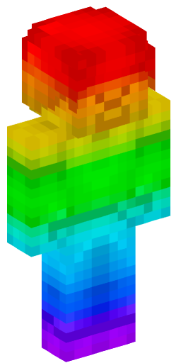 ItsRainbowSteve Minecraft Skin Preview on Minecraft.Co.Com