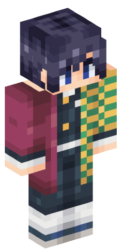 Tomioka_Giyu Minecraft Skin Preview on Minecraft.Co.Com