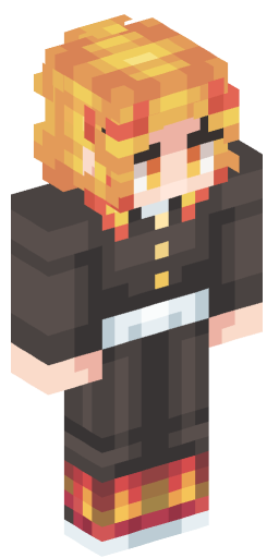RengokuKyojuuro Minecraft Skin Preview on Minecraft.Co.Com