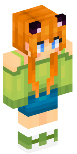 PaulinaCarrot Minecraft Skin Preview on Minecraft.Co.Com