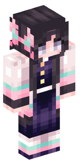 GIYUU_TOMIOKA Minecraft Skin Preview on Minecraft.Co.Com