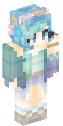 Mermaid8Z Minecraft Skin Preview on Minecraft.Co.Com