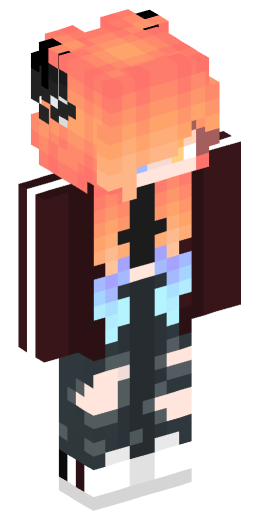 FoxgirlUwW Minecraft Skin Preview on Minecraft.Co.Com