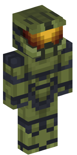 MasterChief_Halo Minecraft Skin Preview on Minecraft.Co.Com